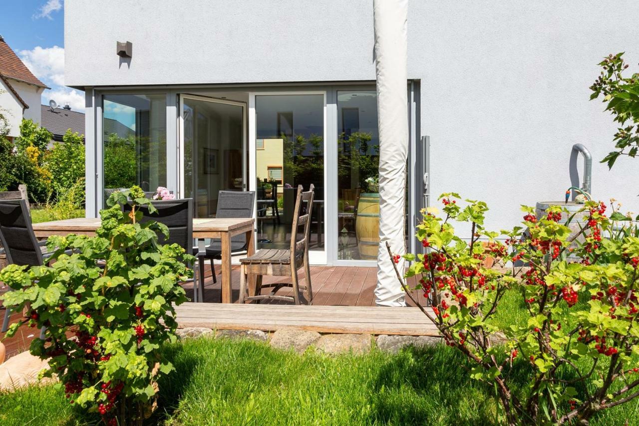 Ferienwohnung im Paradiesgarten Deidesheim Bagian luar foto